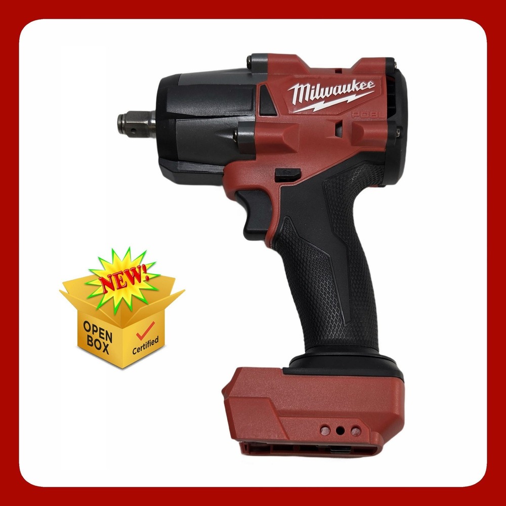 M18 Milwaukee 18v 1/2 Inch Mid Torque Impact Wrench Friction Ring Open Box
